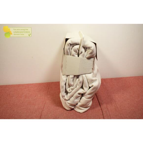 Threshold 50"x84" Blackout Chenille Rod Pocket Curtain Panel Ivory* - Picture 4 of 8